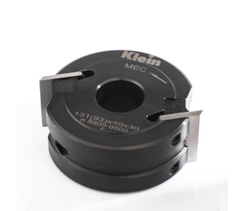 Klein universal profilhoved stål, Ø78x30 mm, til profil 40x4 mm, mekanisk fremføring, Z2