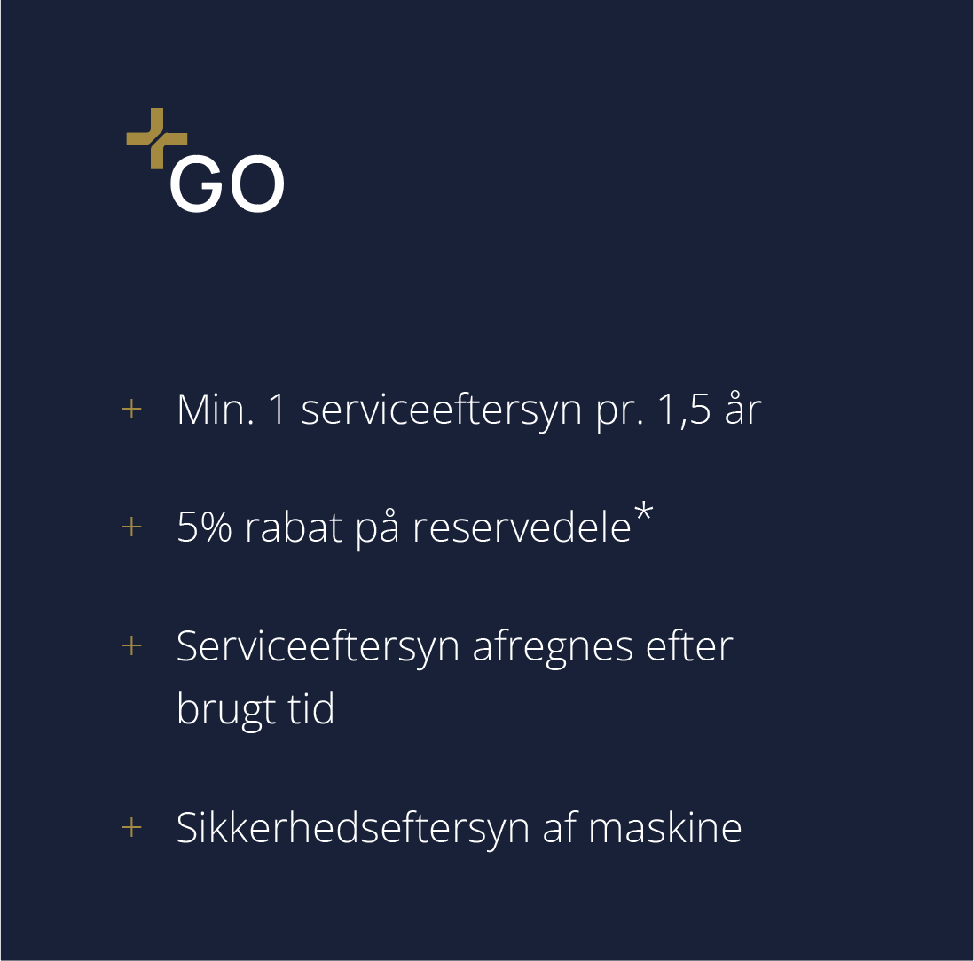 Junget+ serviceaftale GO